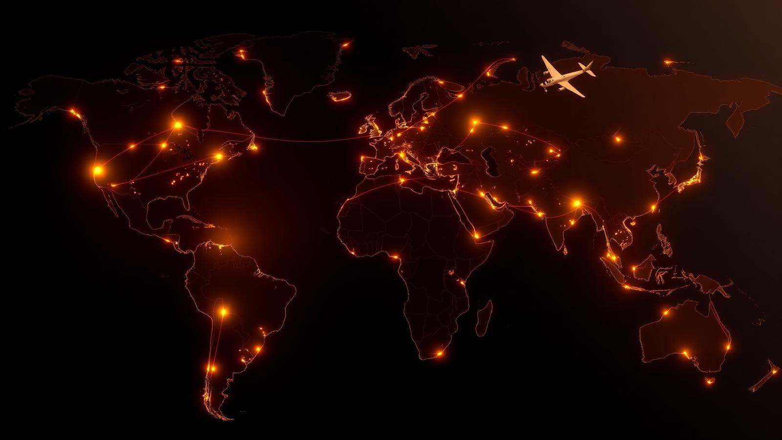 Global trade routes
